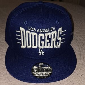Los Angeles Dodgers Blue New Era Snapback Cap - Unisex